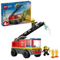 Caminhão de Bombeiros LEGO City com Escada - 2 Minifiguras