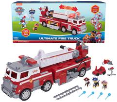 Caminhão de Bombeiros Paw Patrol Ultimate Rescue - Brinquedo com Figuras (3+)