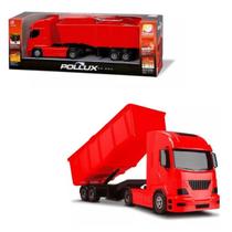 Caminhão De Brinquedo Basculante Pollux 30-360 Vermelho