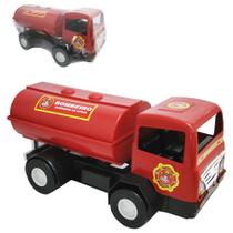 Caminhão de Brinquedo - Big Truck Bombeiro 42cm