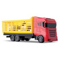 Caminhão de Brinquedo Boiadeiro Cowboy Truck com Animais