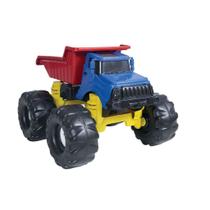 Caminhão de Brinquedo Caçambão Infantil Grande com Rodas Gigantes - Super Resistente 39cm Caminhão de Brinquedo Caçambão Infantil Grande com Rodas Gigantes - Super Resistente 39cm