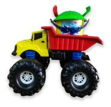 Caminhão de Brinquedo Caçambão Praia + Balde - Kendy