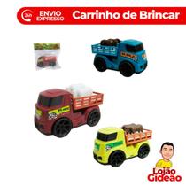 Caminhão de Brinquedo Caminhonete Boiadeiro Fazenda Carrinho Infantil Para Menino