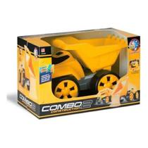 Caminhão De Brinquedo Combo 2 Construction Trator - Cardoso