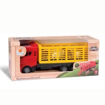 Caminhão de Brinquedo Cowboy Truck com Animais Infantil