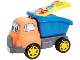 Caminhão de Brinquedo Cubos Didáticos Turbo Truck - Maral com Acessórios