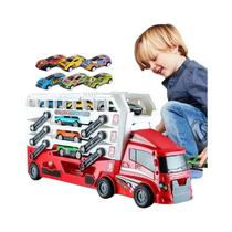 Caminhão De Brinquedo De Engenharia Com Ejetor Para Crianças, Carro De Liga Metálica Com Fricção,