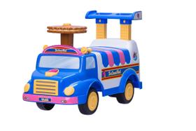 Caminhão de brinquedo de sorvete WADDLE Ride On para crianças de 1 a 3 anos Caminhão de brinquedo de sorvete WADDLE Ride On para crianças de 1 a 3 anos