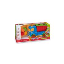 Caminhão De Brinquedo Didático Coleção Happy Infantil