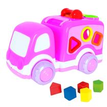 Caminhão De Brinquedo Didático Peças De Encaixar Educativo Caminhão De Brinquedo Didático Peças De Encaixar Educativo