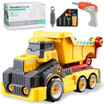 Caminhão de brinquedo EKU EASYKU 11" com conjunto de montagem e furadeira elétrica Caminhão de brinquedo EKU EASYKU 11" com conjunto de montagem e furadeira elétrica