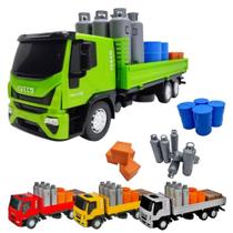 Caminhão de Brinquedo Entregador de Gás Iveco Expresso - Usual Brinquedos
