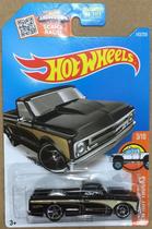 Caminhão de Brinquedo Hot Wheels 2016 Chevy C10 Preto 1:64 Diecast