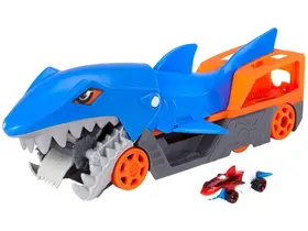 Caminhão de Brinquedo Hot Wheels - Guincho Tubarão Roda Livre Mattel com Acessórios Caminhão de Brinquedo Hot Wheels - Guincho Tubarão Roda Livre Mattel com Acessórios