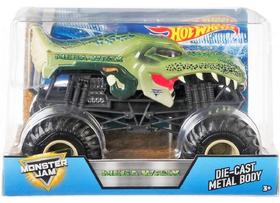Caminhão de Brinquedo Hot Wheels Mega Wrex em Escala 1:24, Die-Cast