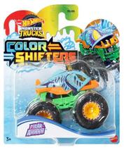 Caminhão de Brinquedo Hot Wheels Monster Trucks Color Shifters Caminhão de Brinquedo Hot Wheels Monster Trucks Color Shifters