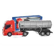 Caminhão de Brinquedo Iveco Colecionável Miniatura Realista - Usual Brinquedos Caminhão de Brinquedo Iveco Colecionável Miniatura Realista - Usual Brinquedos