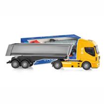 Caminhão de Brinquedo Iveco Colecionável Miniatura Realista - Usual Brinquedos
