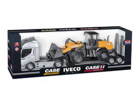 Caminhão De Brinquedo Iveco Plataforma Trator Infantil Masculino - Usual Brinquedos