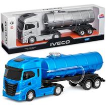 Caminhão de Brinquedo Iveco Realista com Tanque de Água com Mangueira pode Encher