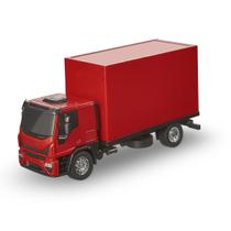 Caminhão de Brinquedo Iveco Tector Baú Com Acessórios Usual