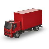 Caminhão de Brinquedo Iveco Tector Baú Com Acessórios Usual