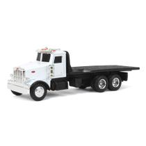 Caminhão de Brinquedo John Deere Peterbilt Plataforma Réplica em Metal Fundido Caminhão de Brinquedo John Deere Peterbilt Plataforma Réplica em Metal Fundido