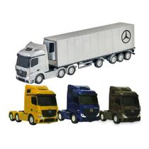 Caminhão de Brinquedo MERCEDES BENZ ACTROS BAÚ Caminhão de Brinquedo MERCEDES BENZ ACTROS BAÚ
