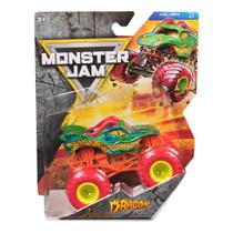 Caminhão de brinquedo Monster Jam 1:64 Die-Cast Pixel Punks Dragon Caminhão de brinquedo Monster Jam 1:64 Die-Cast Pixel Punks Dragon