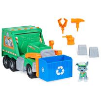 Caminhão de Brinquedo Patrulha Canina Rocky - Recicle-o com Boneco e 3 Ferramentas (3+)