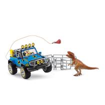 Caminhão de Brinquedo Schleich Dinosaur com Dino Outpost e Giganotossauro