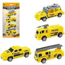 Caminhão de Brinquedo Série Construção Miniaturas Roda Livre