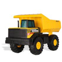 Caminhão de Brinquedo Tonka Steel Classics Mighty Dump Truck Amarelo