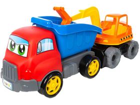 Caminhão Super Bombeiro Brinquedo Grande - Magic Toys - Caminhões, Motos e  Ônibus de Brinquedo - Magazine Luiza