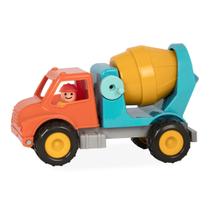 Caminhão de cimento giratório Battat Spinning Toy 18m ou mais Caminhão de cimento giratório Battat Spinning Toy 18m ou mais