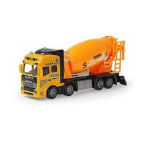 Caminhão de cimento Toy Alloy Engineering com luz e música de 19 cm