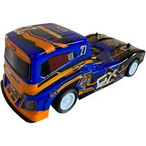Caminhão de Controle Remoto CKS Super Truck Sport - Azul/Laranja