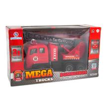 Caminhão de Controle Remoto Mega Trucks Bombeiros Veículo de Brinquedo Infantil Caminhão de Controle Remoto Mega Trucks Bombeiros Veículo de Brinquedo Infantil