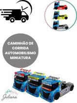 Caminhão de Corrida Brinquedo Automobilismo Miniatura 1/30 - Sortido
