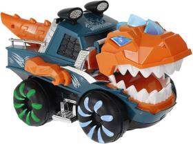Caminhão de dinossauro de brinquedo alimentado por bateria com luz e música há mais de 3 anos