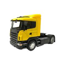 Caminhão de Ferro Miniatura Cavalo Mecânico Scania R470 1:32 Welly