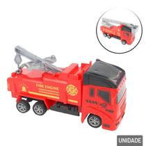 Caminhão de Fricção Bombeiro Articulado - Tudo em Caixa
