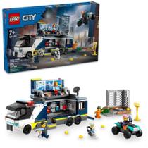 Caminhão De Laboratório Criminal Móvel Policia - Lego 60418