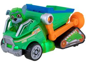Caminhão de Lixo Filme Patrulha Canina Um Filme - Superpoderoso Rocky Sunny Brinquedos 2 Peças
