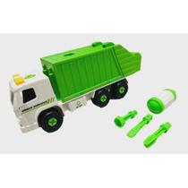 Caminhão De Lixo Monta E Desmonta Brinquedo Didático