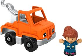 Caminhão de Reboque Fisher-Price Little People Help and Go - Brinquedo Infantil