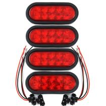 Caminhão de reboque selado por LED RED 6 Oval Stop/Turn/Trailer Light Caminhão de reboque selado por LED RED 6 Oval Stop/Turn/Trailer Light