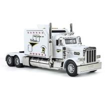 Caminhão de reboque Toy Car Bilt 389 em escala 1:24 com efeitos de som e luz Caminhão de reboque Toy Car Bilt 389 em escala 1:24 com efeitos de som e luz
