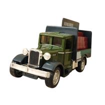 Caminhão de Transporte de Ferro Miniatura Brinquedo Fricção